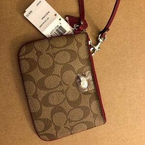 NWT Coach Wristlet